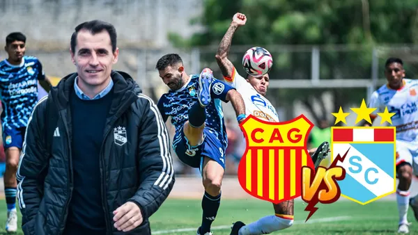 Guillermo Farré - Martín Cauteruccio (Foto: Club Sporting Cristal)
