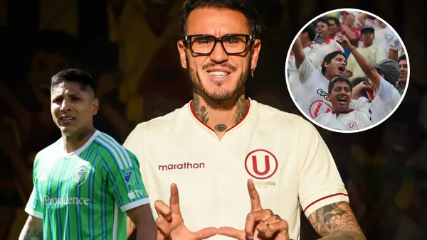 Gustavo Dulanto - Raúl Ruidíaz (Foto: Universitario)