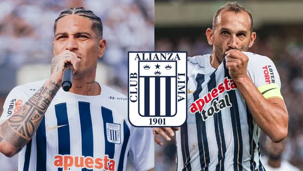 Hernán Barcos - Paolo Guerrero (Foto: Club Alianza Lima)