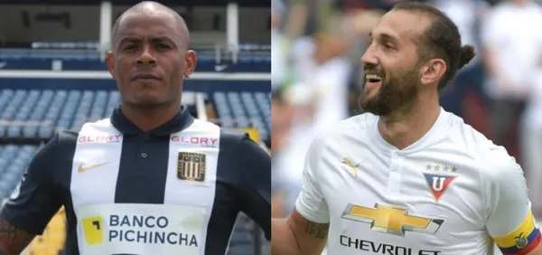 Hernán Barcos y Wilmer Aguirre son dos de las opciones que maneja el director técnico Carlos Bustos en Alianza Lima.