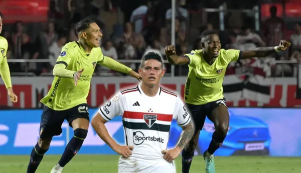 Imagen viene siendo viral en redes sociales. LDU a semifinales de la Copa Sudamericana.