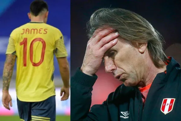 James Rodríguez no estará ante Perú, pero su reemplazo mantiene preocupado a Ricardo Gareca.