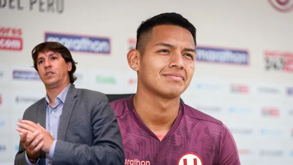 Jean Ferrari - Nelson Cabanillas (Foto: Club Universitario de Deportes)