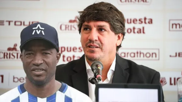 Jean Ferrari - Waldir Sáenz (Foto: Club Universitario de Deportes)