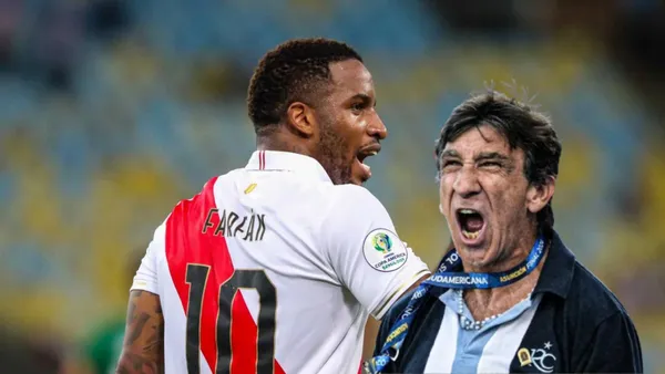 Jefferson Farfán - Gustavo Costas (Foto: La Bicolor)