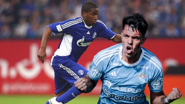Jefferson Farfán - Santiago González (Foto: Schalke 04)