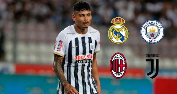 Jeriel de Santis con a camiseta de Alianza Lima. FOTO: La República