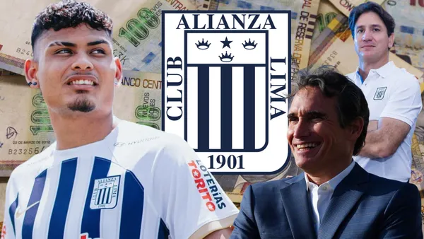 Jeriel De Santis - José Sabogal - Bruno Marioni (Foto: Alianza Lima)