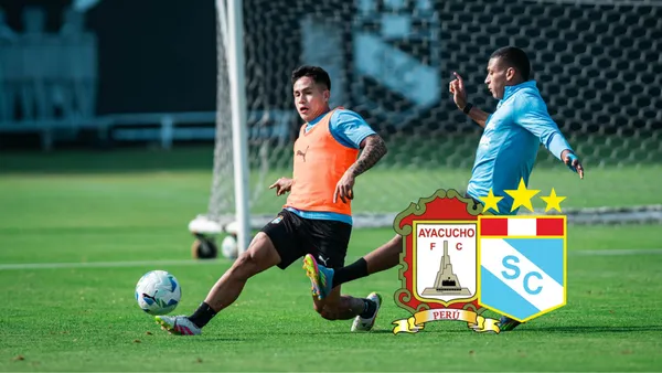 Jesús Pretell - Fernando Pacheco (Foto: X de Sporting Cristal)