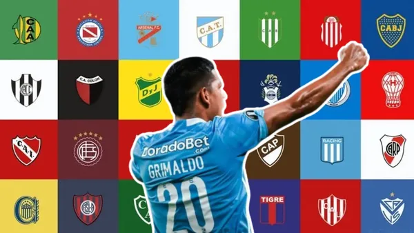 Joao Grimaldo celebrando gol