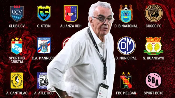 Jorge Fossati con la mano en la cintura