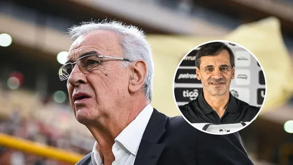 Jorge Fossati - Fabián Bustos (Foto: X de Universitario)