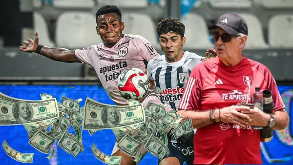 Jorge Fossati viendo una jugada del duelo entre Alianza Lima vs Sport Boys