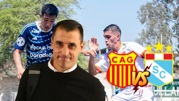Jostin Alarcón - Guillermo Farré (Foto: Liga1 Te Apuesto)