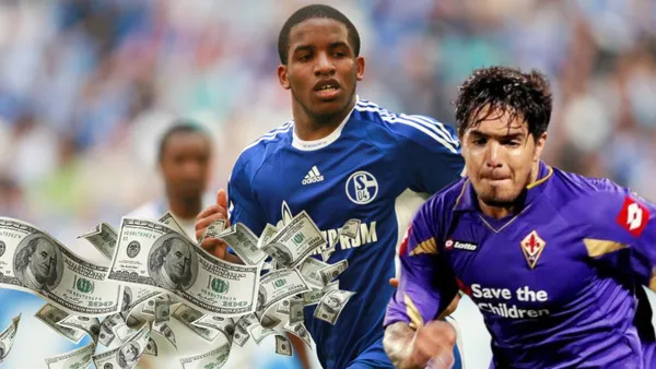 Juan Manuel Vargas - Jefferson Farfán (Foto: Fiorentina - Schalke 04)