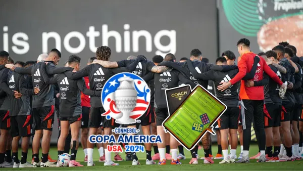 Jugadores de la Selección Peruana reunidos y abrazados en Videna