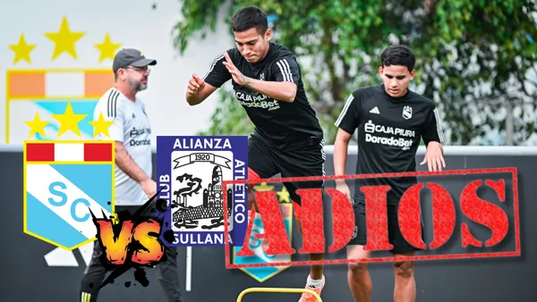 Jugadores de Sporting Cristal entrenando en las instalaciones de La Florida