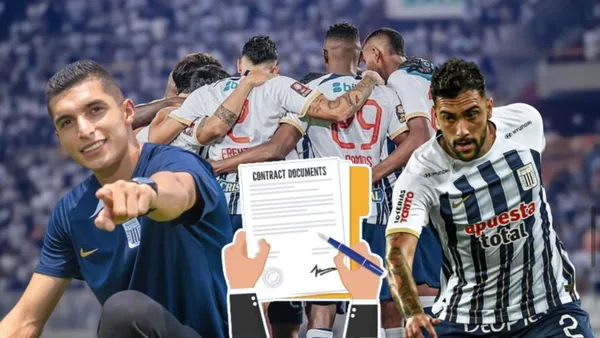 Kevin Serna - Juan Pablo Freytes - Alianza Lima (Foto: Andina)