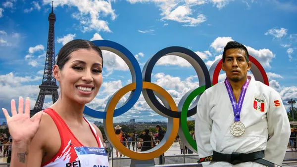 Kimberly García - Juan Postigos (Foto: EFE)