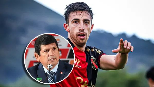Lautaro Guzmán y Agustín Lozano (Foto: Melgar y Selección Peruana).