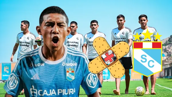 Llega Maxloren y las 4 bajas sensibles que tendrá Cristal para enfrentar a Melgar