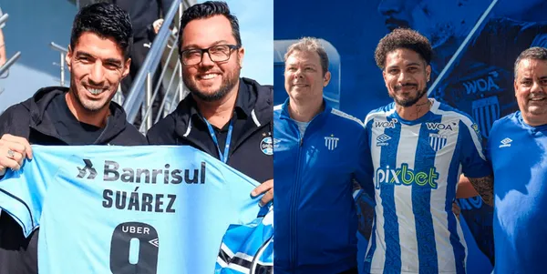 Luis Suárez generó un gran escándalo como Paolo Guerrero al llegar a Avai