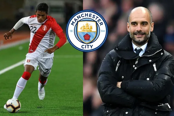 Manchester City se lleva un crack peruano y Pep Guardiola ya tendría decidió que hacer con Kluiverth Aguilar