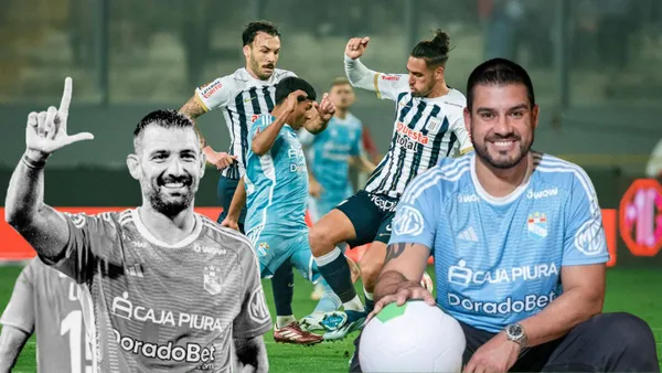 Martín Cauteruccio - Erick Delgado (Foto: Club Sporting Cristal)