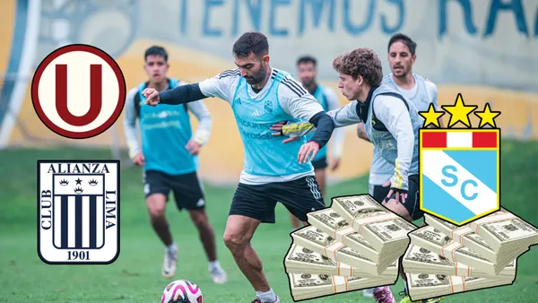 Martín Cauteruccio - Ian Wisdom - Alejandro Hohberg (Foto: Club Sporting Cristal)