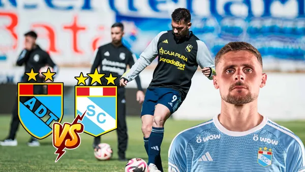 Martín Cauteruccio - Nicolás Pasquini (Foto: CLub Sporting Cristal)