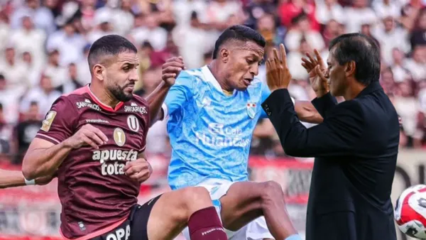 Matías Di Benedetto - Fabián Bustos (Foto: Club Universitario de Deportes)