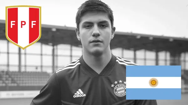Matteo Pérez en el Bayern Múnich (Foto: Bayern Múnich)