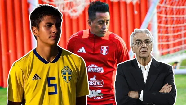 Matteo Pérez en Suecia, Christian Cueva lesionado y Jorge Fossati serio (Foto: X)