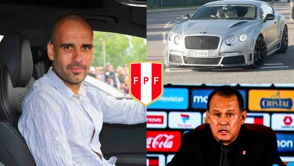 Mientras el técnico del Manchester City conduce un lujoso Bentley, el vehículo que conduce el ‘Cabezón’
