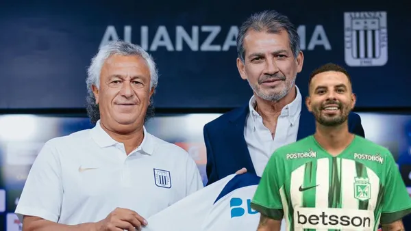 Néstor Gorosito - Franco Navarro - Edwin Cardona (Foto: Club Alianza Lima)