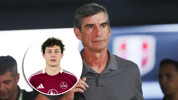 Óscar Ibáñez y Fabio Gruber (Foto: Selección Peruana y Nürnberg).