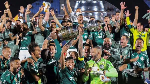 Palmeiras campeón de la Copa Libertadores. (Foto: Teleamazonas)