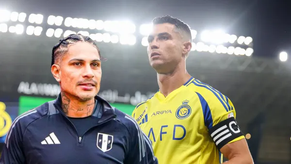 Paolo Guerrero - Cristiano Ronaldo (Foto: Goal.com)
