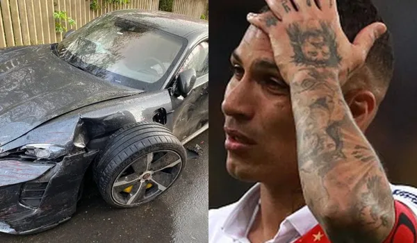 Paolo Guerrero deberá invertir aproximadamente 40 mil soles para arreglar su Porsche Panamera, tras sufrir un accidente en Brasil.