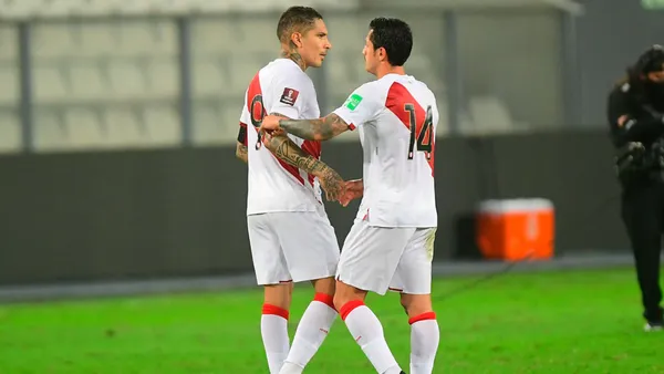 Paolo Guerrero - Gianluca Lapadula (Foto: Difusión)