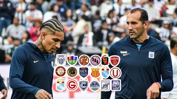 Paolo Guerrero - Hernán Barcos (Foto: Club Alianza Lima)