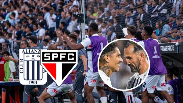 Paolo Guerrero - Hernán Barcos (Foto: X de A Presión)