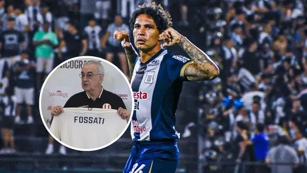 Paolo Guerrero - Jorge Fossati (Foto: X de Alianza Lima)