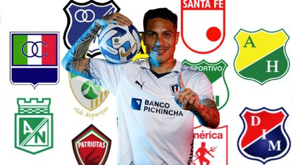 Paolo Guerrero podría llegar a cuadro de Colombia
