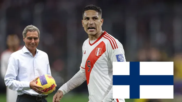Paolo Guerrero renegando y Chemo del Solar feliz