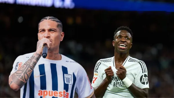 Paolo Guerrero - Vinicius Jr. (Foto: Real Madrid)