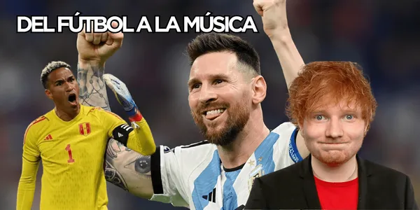 Pedro Gallese también conoció tremendo artista como Lionel Messi