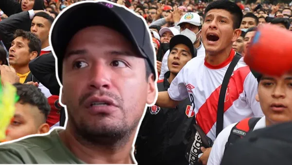 Reimond Manco con cara de sorprendido