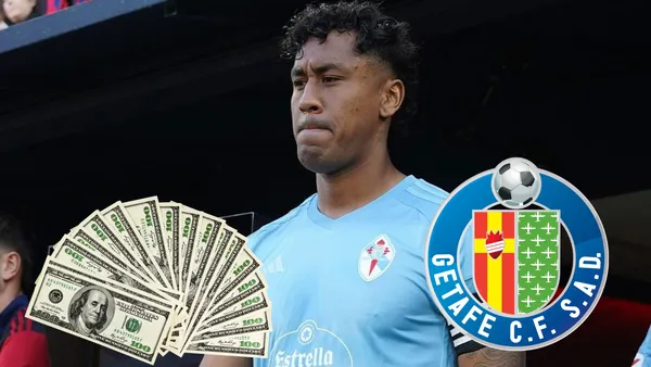 Renato Tapia con la camiseta de Celta Vigo