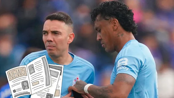 Renato Tapia estuvo presente en el juego contra el Getafe